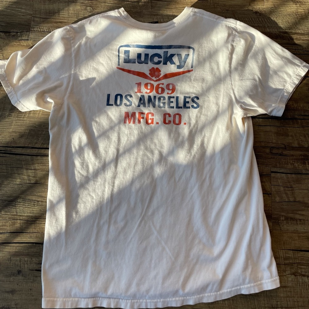 Vintage Lucky Brand Graphic Tee Shirt XL